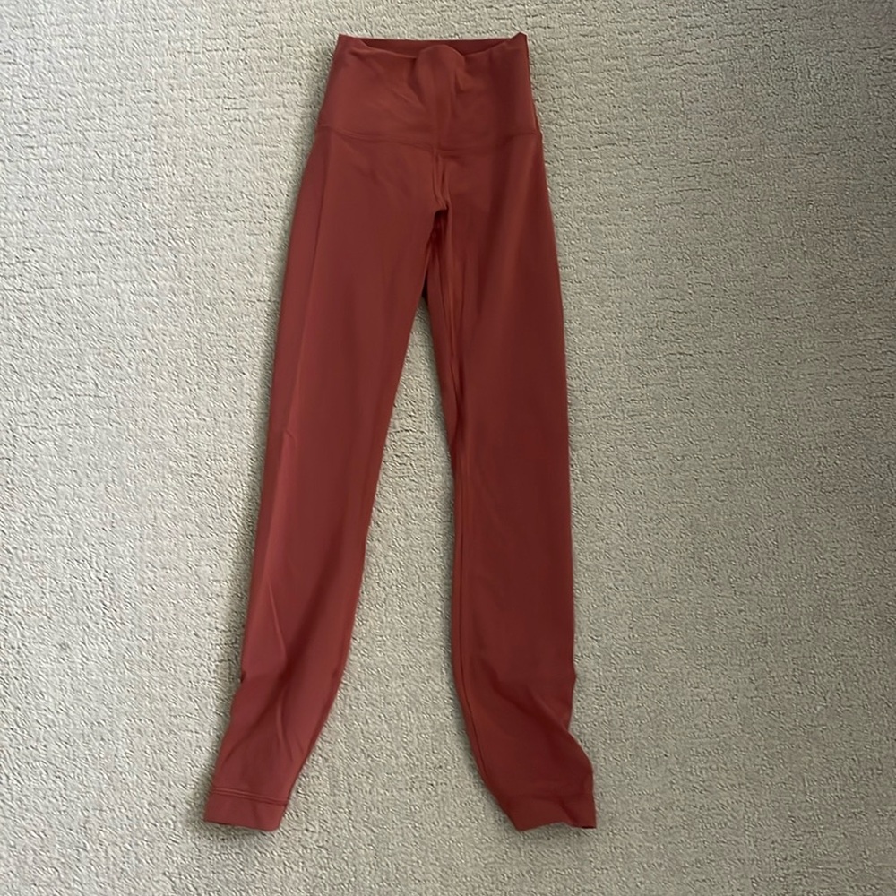 Burgundy Size 0 Women Lululemon leggings